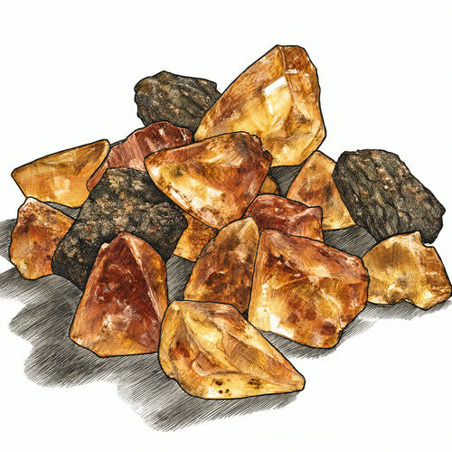 Myrrh, botanical illustration